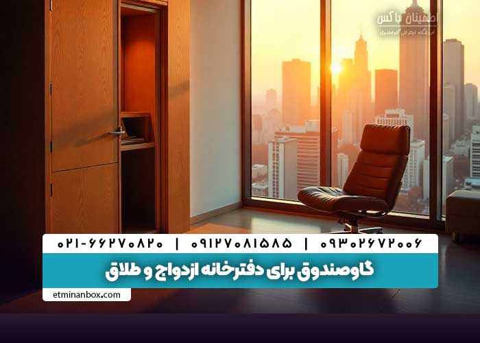 گاوصندوق برای دفترخانه ازدواج و طلاق